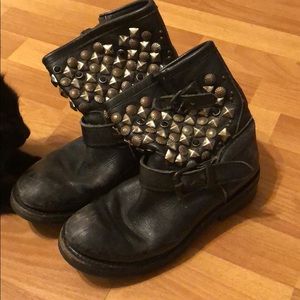 Ash studded Moto  boots